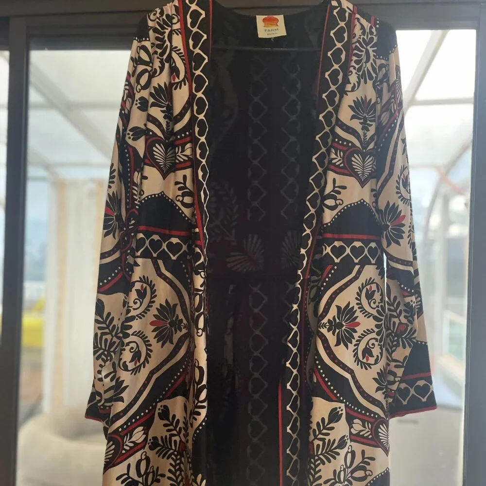 Farm Rio Wrap jacket - Picture 8 of 9